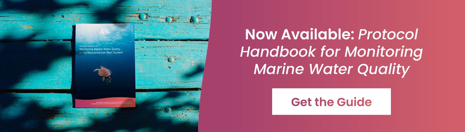 Now Available: Protocol Handbook for Monitoring Marine Water Quality in the MAR