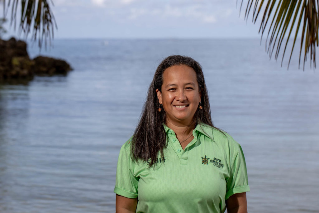 Francis Lean, executive director of the Roatan Marine Park