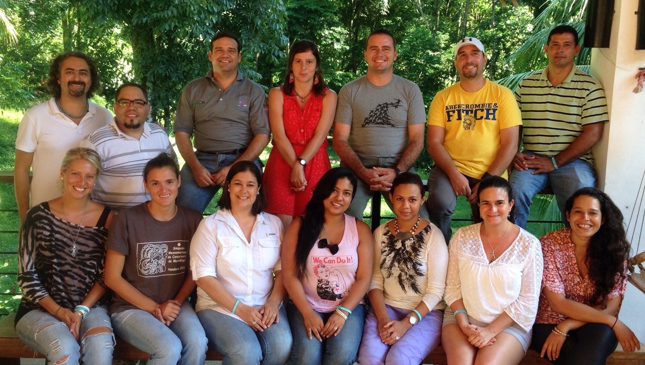 13 NGOs working to protect the marine and coastal resources of Honduras met in Tela to discuss future collaborations