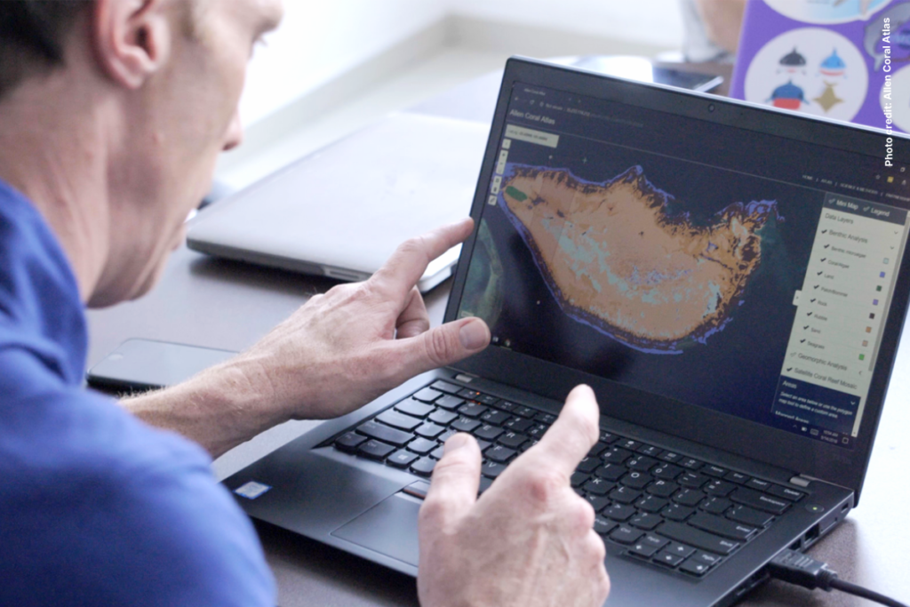 allen coral atlas map