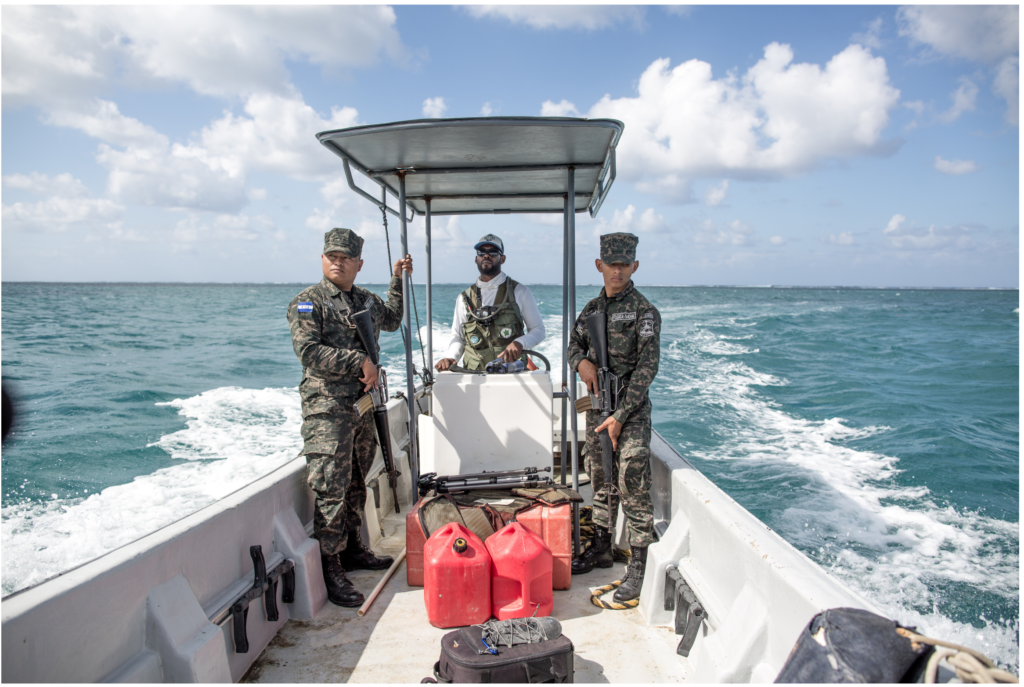 Roatan marine park patrols